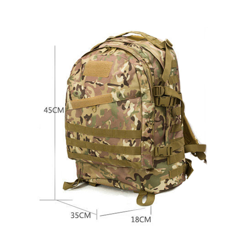 Desert Digital Wasserdichter, langlebiger Camouflage-Taschen-Militärrucksack