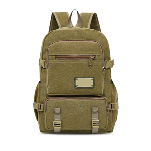 Fabrik-Reisetasche mochila gewaschener Canvas-Rucksack für Herren