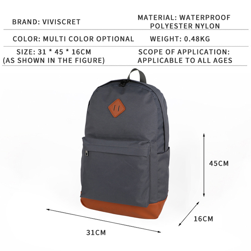 Travel School City Rucksack Casual Daypack Custom Tasche 