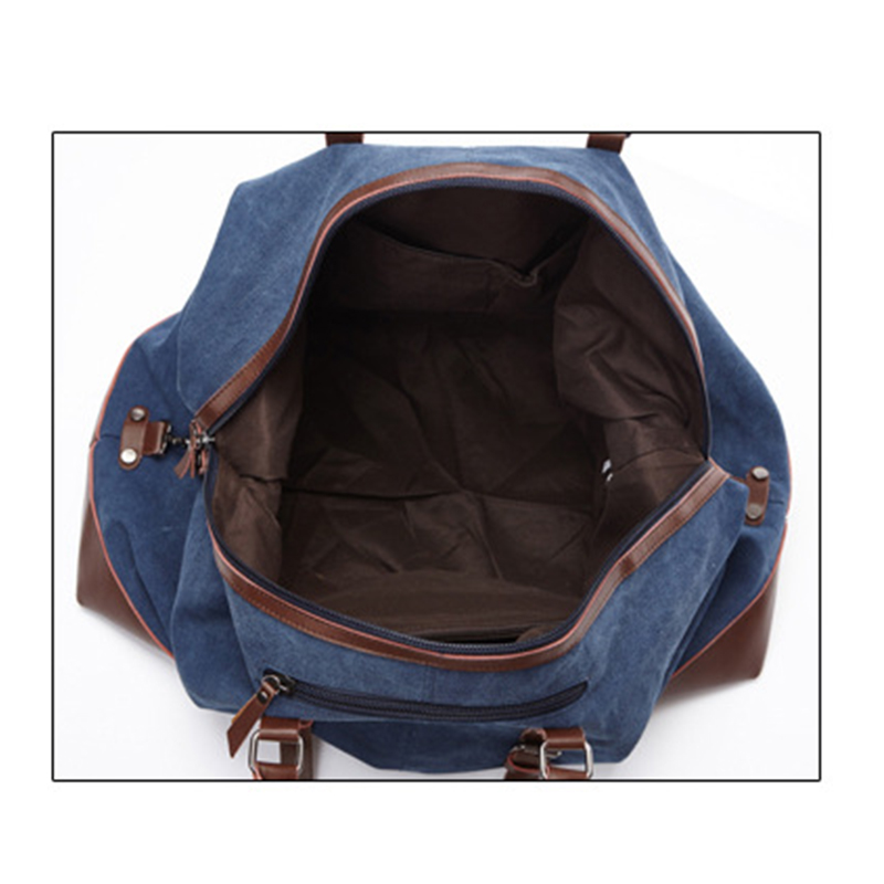 Custom Weekend Overnight Men Travel Canvas Seesack