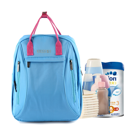 Kinderwagen Mama Baby Wickeltasche Rucksack für Papa