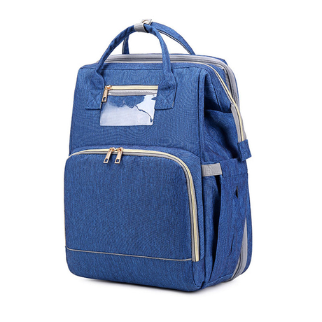 Mumienrucksack USB extra groß Wickeltasche für Babys