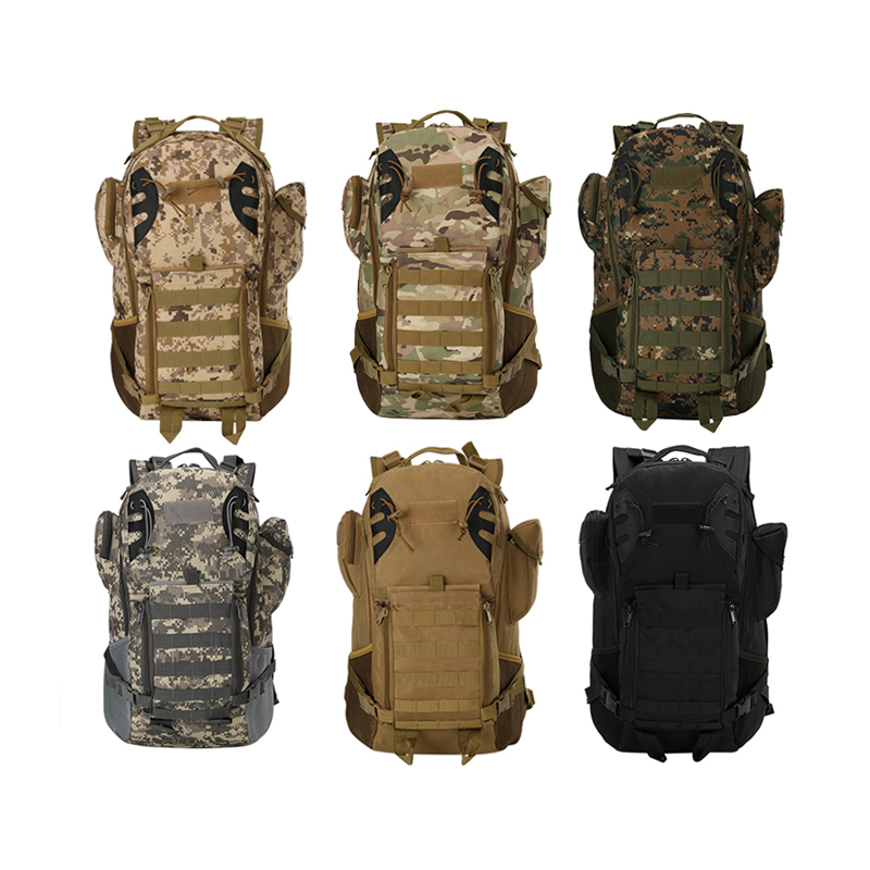 45L wasserdichter Molle-Militärrucksack für Outdoor-Wanderungen