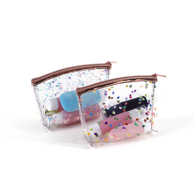PVC-Reißverschluss-Kosmetiktasche transparente wasserdichte Waschtasche
