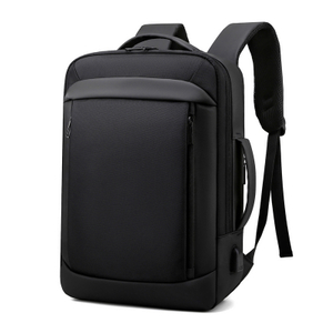 Erweiterbarer, wasserdichter Oxford-USB-Handgepäck-Business-Laptop-Rucksack