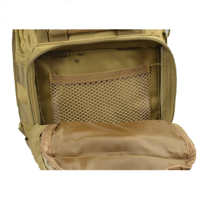 Herren Sling Rucksack Crossbody Camouflage Messenger Brusttasche