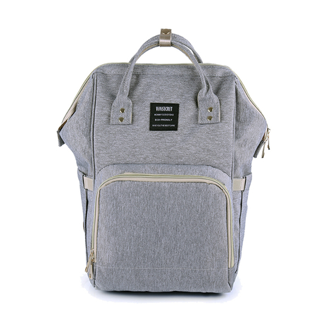 Wickelrucksack graue Wickeltasche für Papa