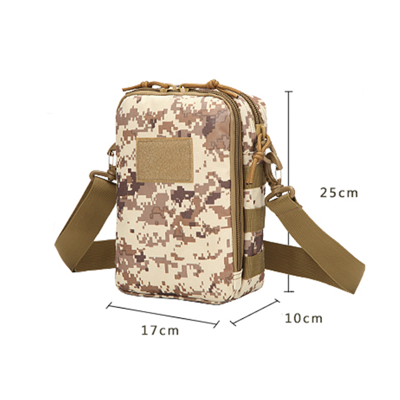 Outdoor Tactical Military übergroße Mini-Camouflage-Umhängetasche