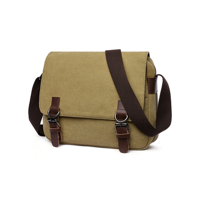 Crossbody Schulterarbeit Messenger Canvas -Tasche für Männer
