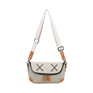 Canvas-Baumwoll-Sling-Boy-Schulter-Crossbody-Umhängetasche