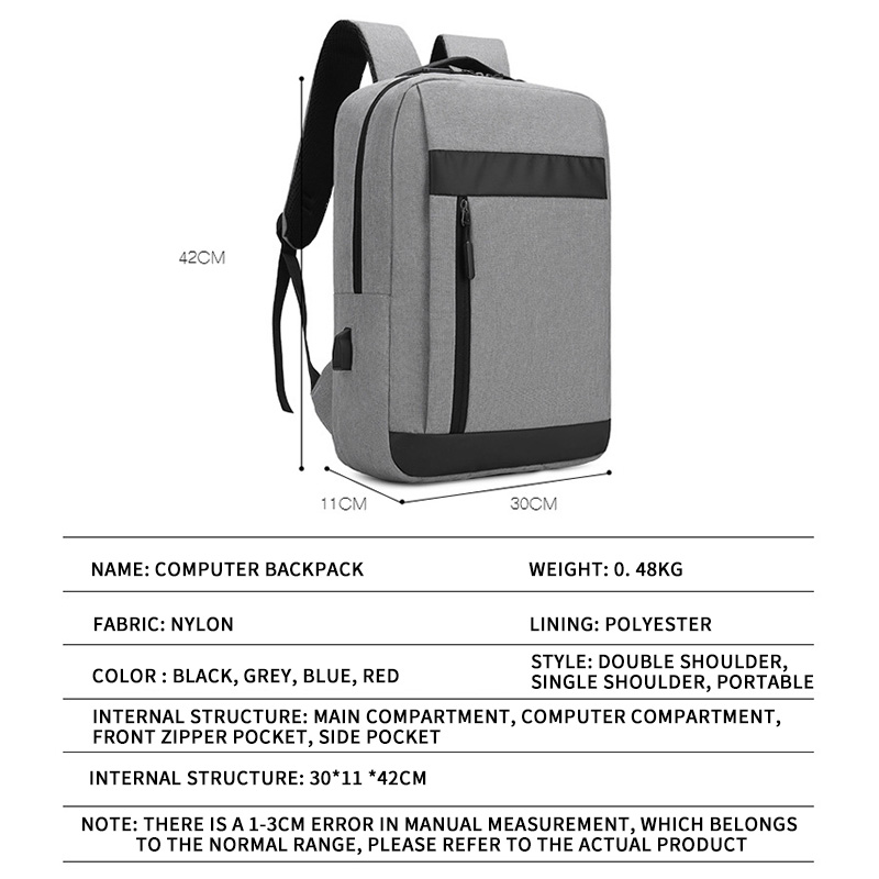 Intelligenter, wasserdichter, diebstahlsicherer Laptop-Rucksack für Reisen