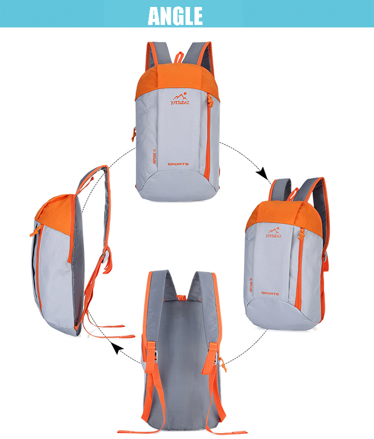 Outdoor faltbarer Fahrrad wasserdichter Bagpack benutzerdefinierter Sportrucksack