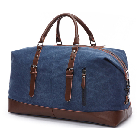 Custom Weekend Overnight Men Travel Canvas Seesack