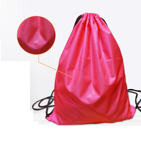 Werbe -Rucksack wasserdichtes Polyester Draw String Geschenkbeutel